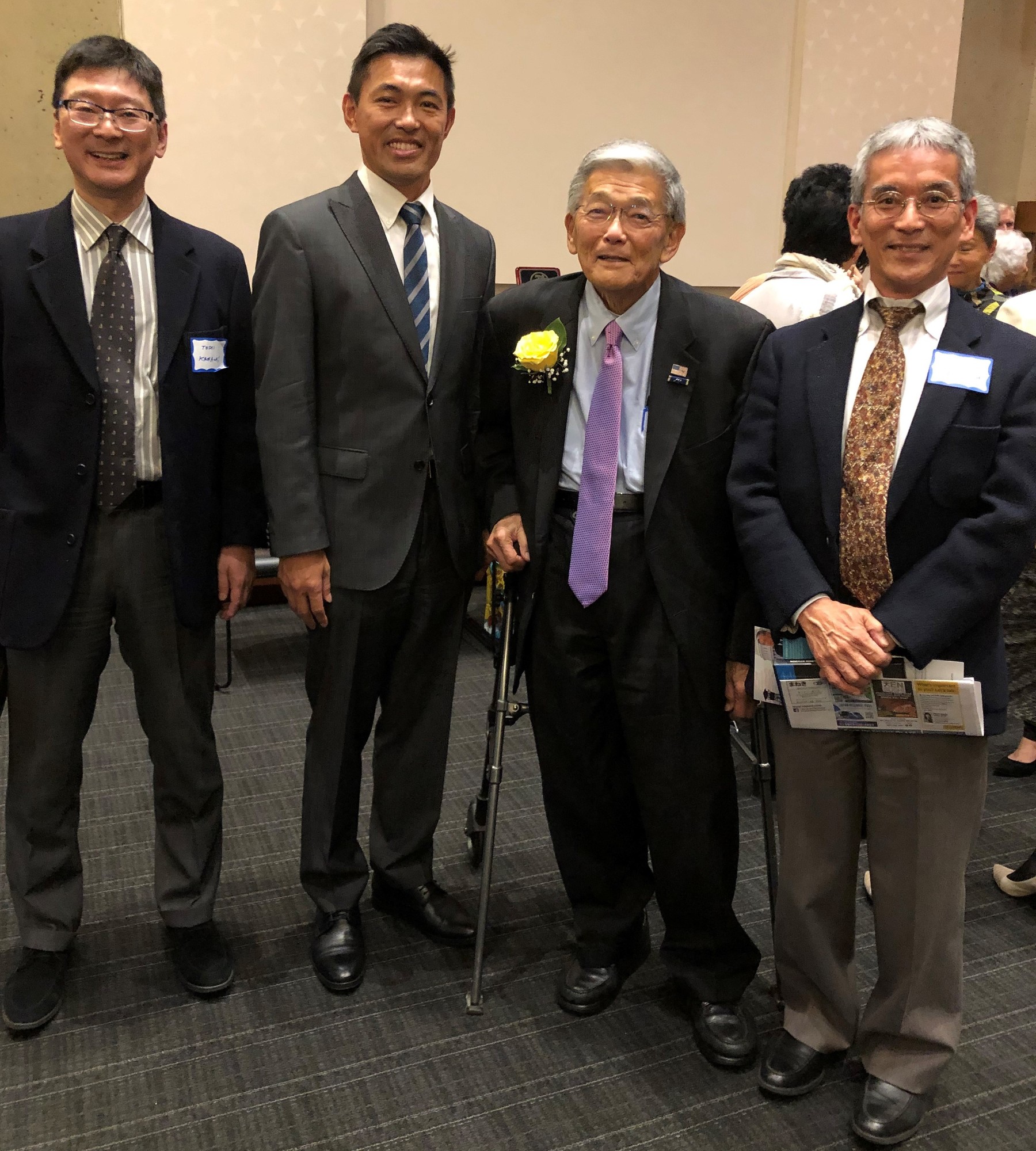 2019年　交流部会　11月報告　ノーマン・ミネタ元運輸長官を囲む会（詳細は画像をクリック）